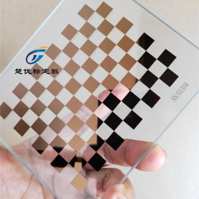 南京楚优靶标opencv棋盘格12*9玻璃标定板方格镜头靶标