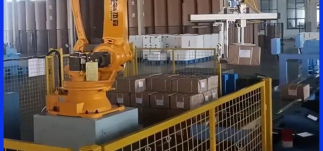 码垛机器人 乳制品搬运码垛机械臂