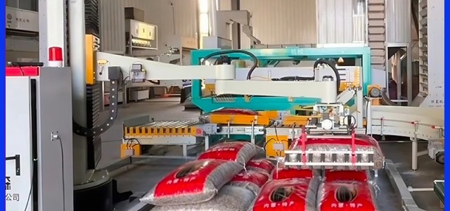 码垛机厂家电话 50斤瓜子搬运立柱码垛机械臂