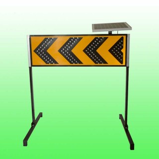 led线形诱导标志 太阳能诱导标志牌 自发光交通标识厂家