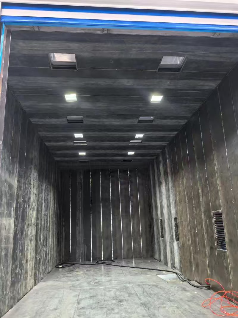 工业打砂房自动回砂喷砂设备制造安装