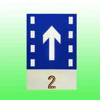 车道指示标志 led分道标志牌交通设施厂家