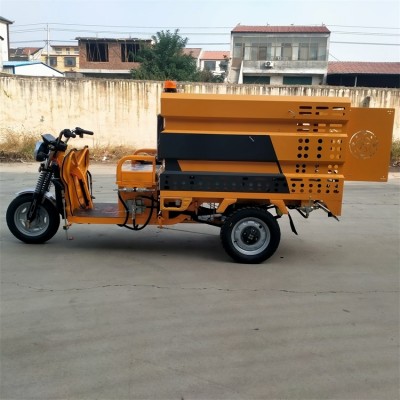 订购物业电动小型高压冲洗车电动三轮高压清洗车山东报价多少钱