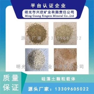 硅藻土颗粒载体