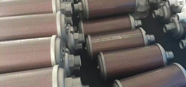 吸干机4分空气动力排气消音器 XY-20干燥机消声器